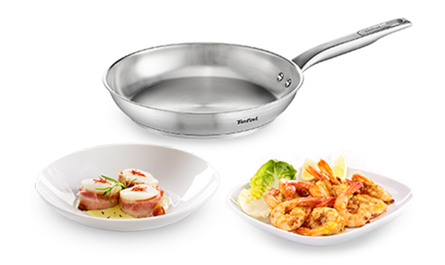 Prepare delicious recipes with non-coated stainless steel coating pots